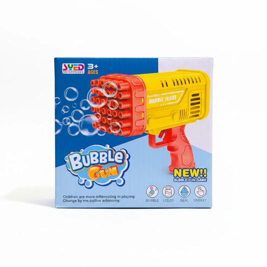 Kids Electric Gear Bubble Gun Toy Automatic