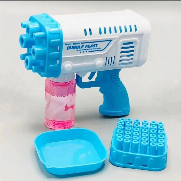Kids Electric Gear Bubble Gun Toy Automatic